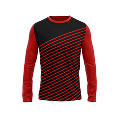 Round Neck Fullsleeve Printed Jersey Red NP50000368