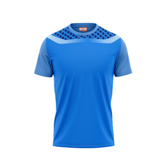 Round Neck Printed Jersey Skyblue NP5000037