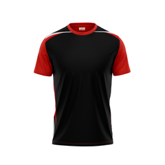 Round Neck Printed Jersey Red NP50000393