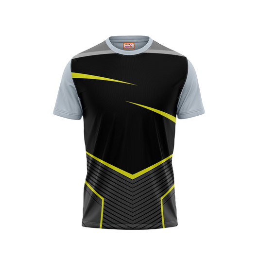 Round Neck Printed Jersey Grey NP5000050