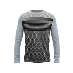 Round Neck Fullsleeve Printed Jersey White NP5000053