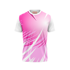 Round Neck Printed Jersey White NP50000559