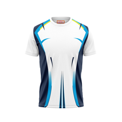 Round Neck Printed Jersey White NP50000577