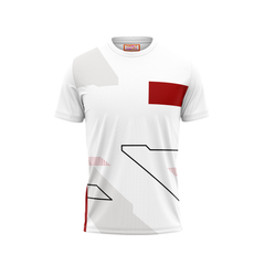 Round Neck Printed Jersey White NP50000589