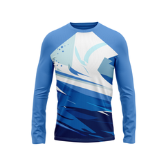 Round Neck Fullsleeve Printed Jersey Skyblue NP5000072