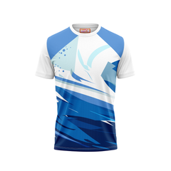 Round Neck Printed Jersey White NP5000072