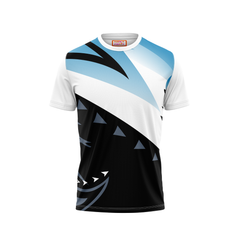 Round Neck Printed Jersey White NP5000095