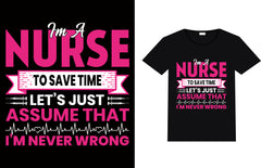 Nurse Quote T-Shirt NPS000033