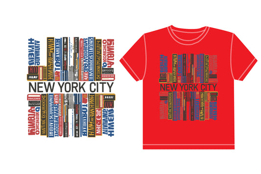 Next Print New York T-Shirt