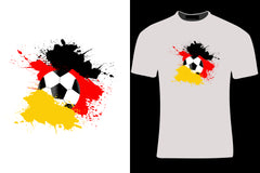 Football Printed T-shirt