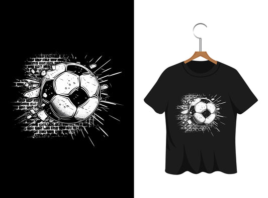 Football Printed T-Shirt