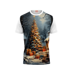 Merry Christmas Printed T-Shirt - NPS0021