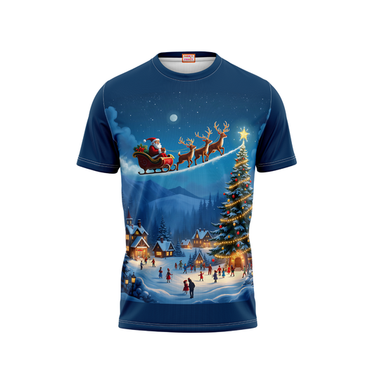 Merry Christmas Printed T-Shirt - NPS0026
