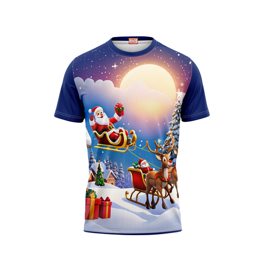 Merry Christmas Printed T-Shirt - NPS0030