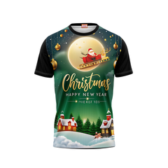 Merry Christmas Printed T-Shirt - NPS0037