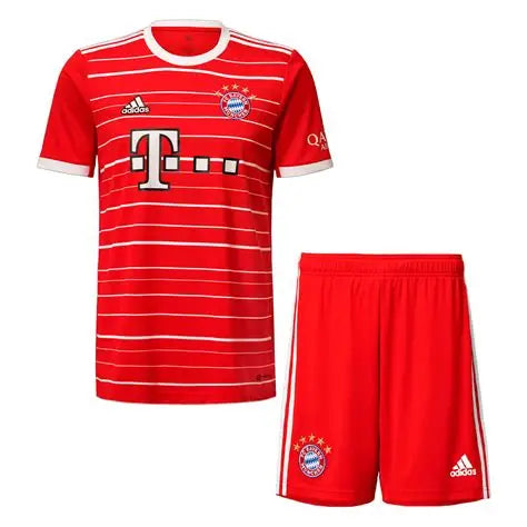 NextPrint Premium Red Striped Football Jersey Set (T-Shirt & Shorts) – Customizable