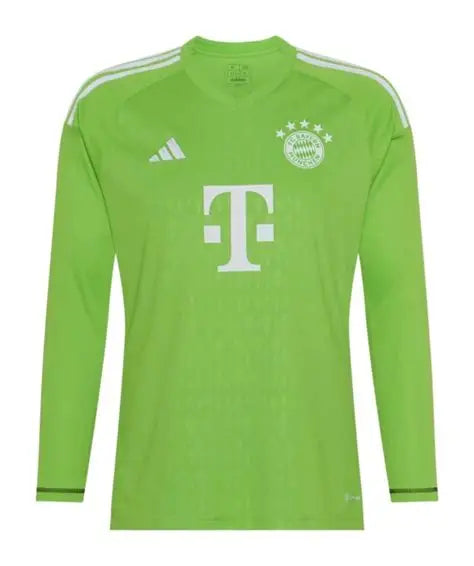 NextPrint Premium Green Long Sleeve Football Jersey with White Print – Customizable