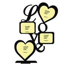 MULTI IMAGES OF LOVE STAND FRAME