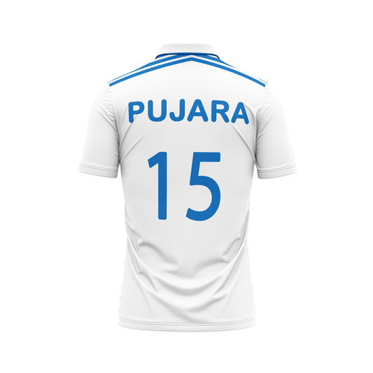 Next Print Pujara Indian Test Cricket Team Jersey