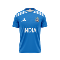 Next Print Round Neck India Cricket Jersey