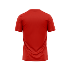 Red Round Neck Half Sleeve Tshirt NextprintrB183
