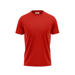 Plain Round Neck Red.