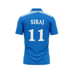 Next Print Siraj Printed India Cricket Training Jersey