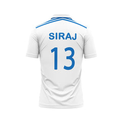 Next Print Siraj Indian Test Cricket Team Jersey