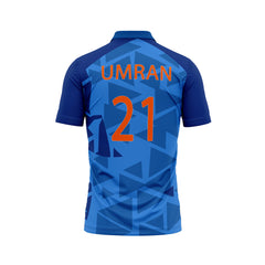Next Print Umran Malik Printed Jersey Blue