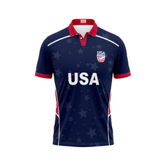 Customised USA Cricket Jersey