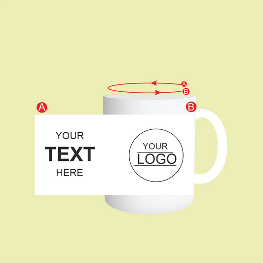 Customised White Color Mug