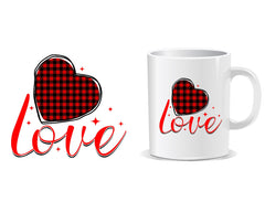 Love Printed Mug