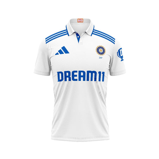 Next Print Abhimanyu Indian Test Cricket Team Jersey