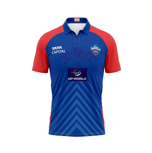 Next Print Customised Wpl Delhi Capitals Jersey With Your Name and Number Print.