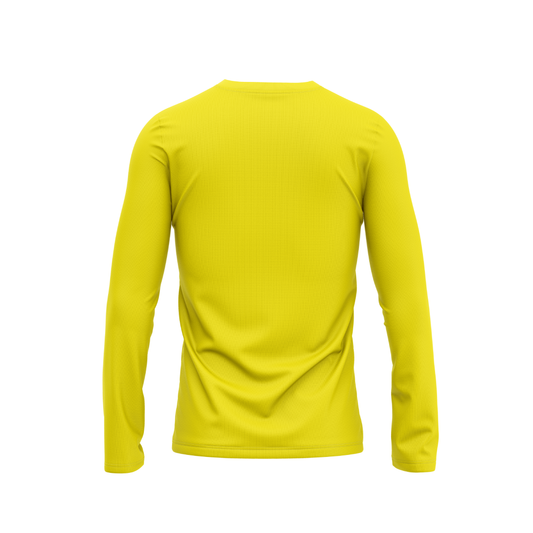 Round Neck Fullsleeve Printed Jersey Yellow NP0067