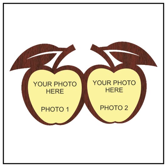 A APPLE SHAPE BEAUTIFUL WALLFRAME - Next Print