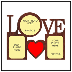 A THREE IMAGES OF LOVE WALLFRAME - Next Print