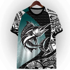 Next Print grunge printed jersey.