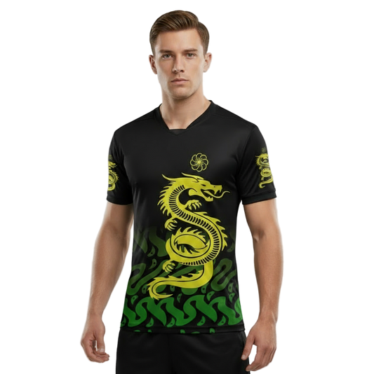 Next Print abstract dragon jersey design texture pattern