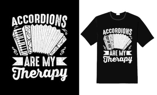 Next Print Accordion for men women t shirt .