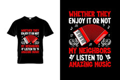 Accordion Tshirt design