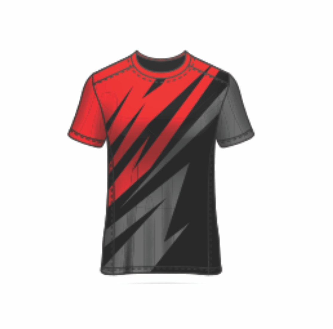 All Over Customized All Over Customized round neck t-shirt NP0000S638 - Next Print