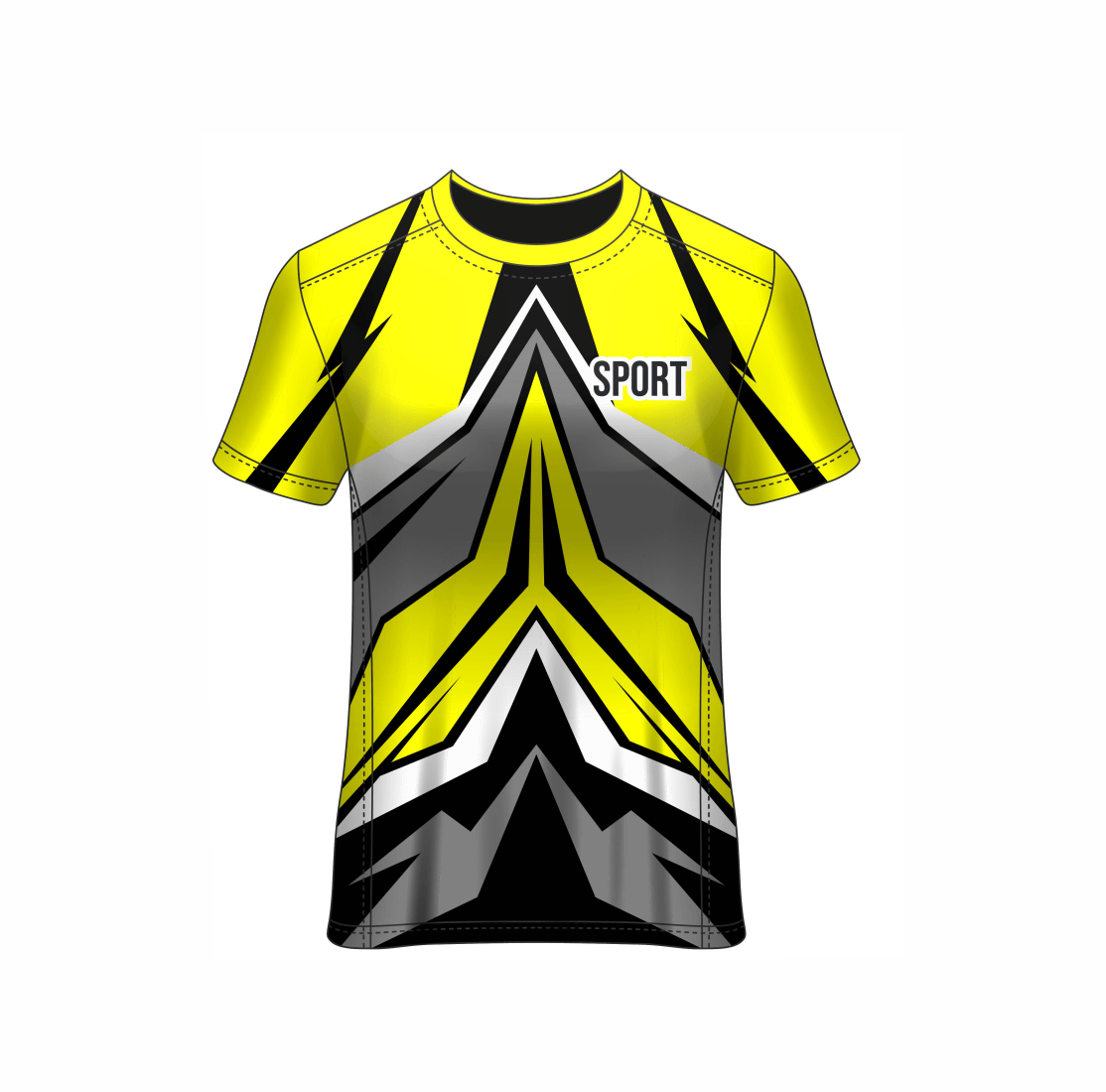 All Over Customized All Over Customized round neck t-shirt NP0000S641 - Next Print