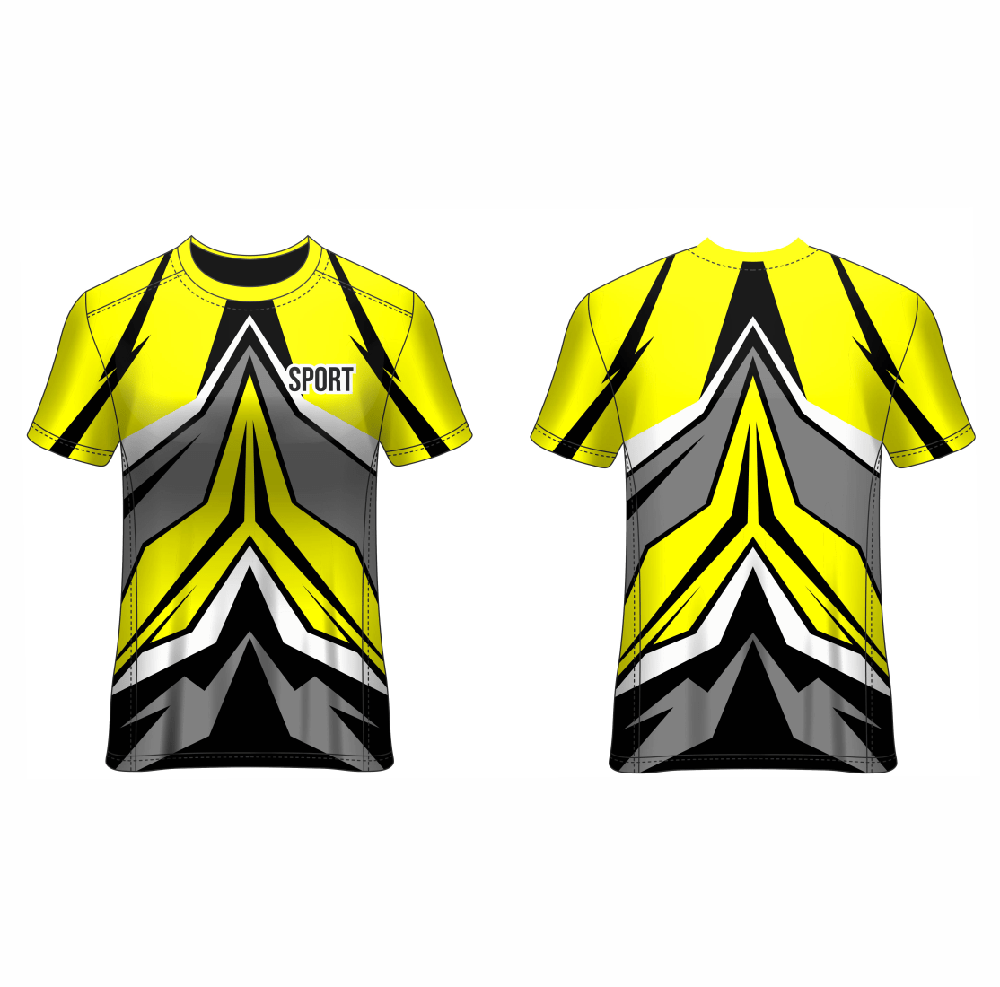 All Over Customized All Over Customized round neck t-shirt NP0000S641 - Next Print