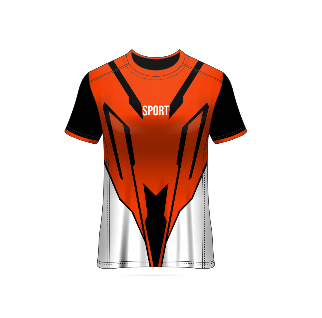 All Over Customized All Over Customized round Neck t-shirt NP0000S644 - Next Print