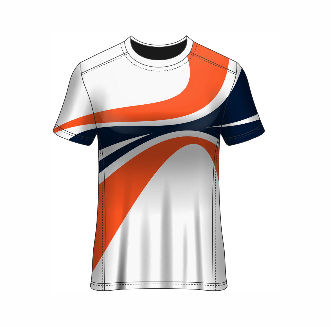 All Over Customized All Over Customized round Neck t-shirt NP0000S646 - Next Print