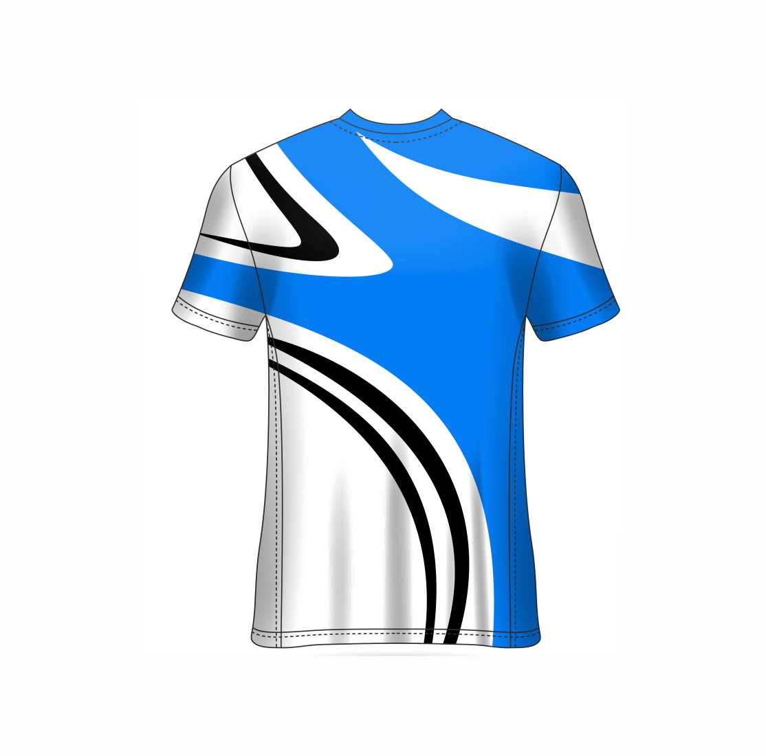 All Over Customized All Over Customized round Neck t-shirt NP0000S650 - Next Print