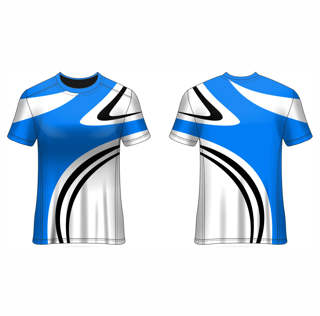 All Over Customized All Over Customized round Neck t-shirt NP0000S650 - Next Print