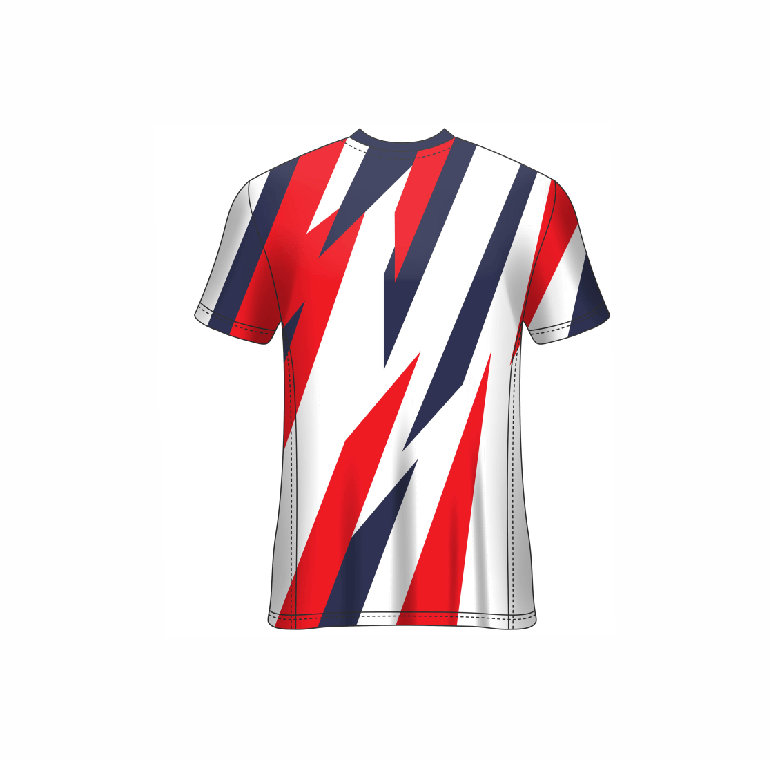 All Over Customized All Over Customized round Neck t-shirt NP0000S652 - Next Print