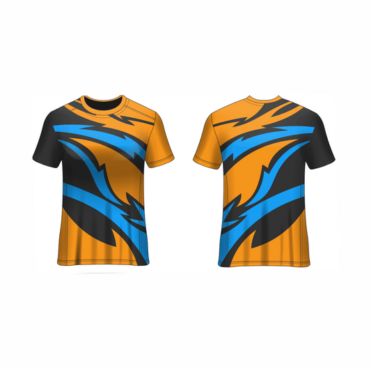 All Over Customized All Over Customized Round Neck t-shirt NP0000S658 - Next Print